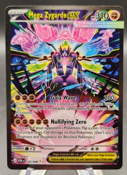 Mega Zygarde EX 120/88 Perfect Order Special Illustration Rare Pokemon TCG NM - Image 1