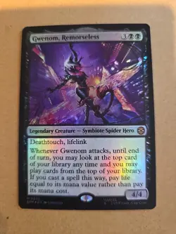 Gwenom, Remorseless (Foil) From The Marvel Spider-Man Mtg Set - Image 1