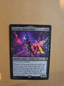 Gwenom, Remorseless (Foil) From The Marvel Spider-Man Mtg Set - Image 5