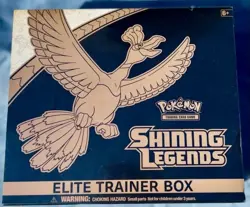 Pokemon Shining Legends Elite Trainer Box ETB Factory Sealed Slight tears - Image 2