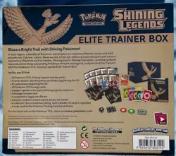 Pokemon Shining Legends Elite Trainer Box ETB Factory Sealed Slight tears - Image 5