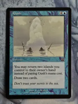 Gush x 4 - Mercadian Masques - Magic the Gathering - MTG - Light Play - Image 2