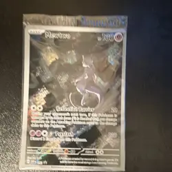 Pokemon TCG Scarlet & Violet 151 Promo Holo Mewtwo 052 & Mew ex 053 Lot - Image 4