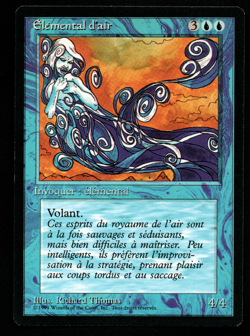 MRMS FR/VF �l�mental d'air - Air Elemental EX MTG Magic FBB - Image 1