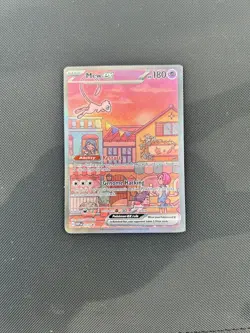 Pokemon TCG Mew ex SVP 053 Scarlet & Violet Promo Full Art Holo English - Image 1
