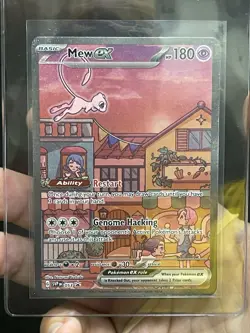 Pokemon TCG Mew EX 053 Holo Black Star Promo Card Scarlet Violet - Image 1