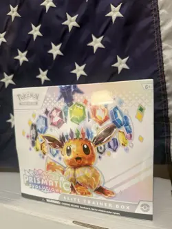 Pokemon TCG S&V Prismatic Evolutions ETB Elite Trainer Box FACTORY SEALED - Image 3