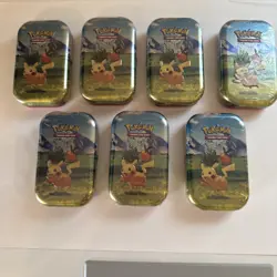Pokemon TCG Ascended Heroes Mini Tins Lot of 7 Brand New Factory Sealed - Image 1