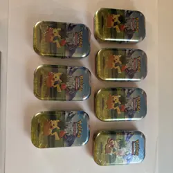 Pokemon TCG Ascended Heroes Mini Tins Lot of 7 Brand New Factory Sealed - Image 2