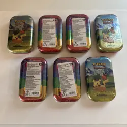 Pokemon TCG Ascended Heroes Mini Tins Lot of 7 Brand New Factory Sealed - Image 4