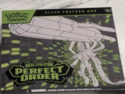 Pokemon TCG: Mega Evolution Perfect Order Elite Trainer Box - NEW FACTORY SEALED - Image 1