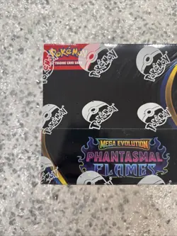 Pokemon TCG Mega Evolutions Phantasmal Flames Booster Box New Factory Sealed - Image 3