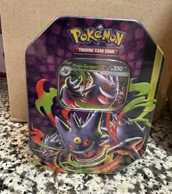Pokemon TCG Mega Gengar EX Tin New Sealed Factory Sealed - Image 1