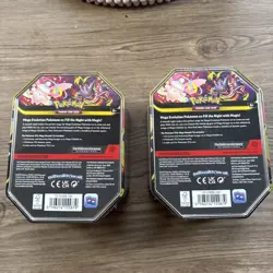 Pokemon TCG Mega Moonlit Tins Gengar & Clefable ex, New Factory Sealed - Image 5