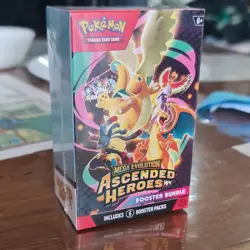 Pokemon TCG Mega Evolution Ascended Heroes Booster Bundle 6 Packs English - Image 1