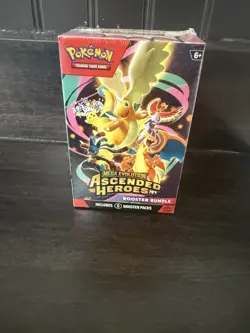 Pokemon TCG Mega Evolution: Ascended Heroes Booster Bundle 6 Packs - Image 1