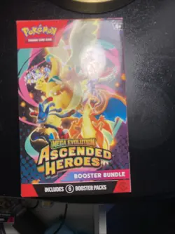 Pokemon TCG Mega Evolution Ascended Heroes Booster Bundle - 6 packs! NEW! SEALED - Image 1