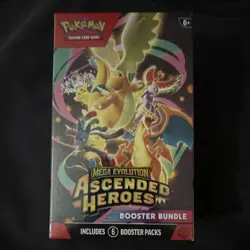 Pokemon TCG Mega Evolution Ascended Heroes Booster Bundle Box w/ 6 Packs - Image 1