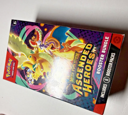 Pokemon TCG Mega Evolution—Ascended Heroes Booster Bundle 6 Packs 60 Cards - Image 2