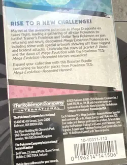 Pokemon TCG Mega Evolution-Ascended Heroes Booster Bundle Box, 6 Packs 60 Cards - Image 3