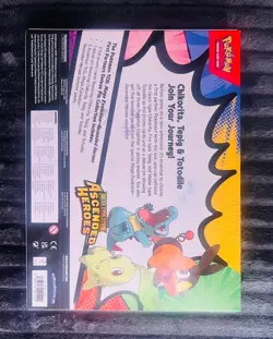 Pokemon TCG Mega Evolution: Ascended Heroes Deluxe Pin Box + Booster Bundle - Image 3