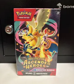 Pokemon TCG Mega Evolution: Ascended Heroes Booster Bundle - 6 Packs - Image 1