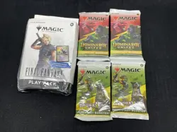 Magic The Gathering MTG: Assorted DMU BRO Boosters + FIN Play Pack Lot of 5 - Image 1