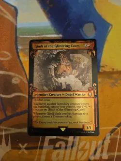 MTG Gimli of the Glittering Caves Tales of Middle-earth Card 0434 - Image 1