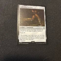 Lightning Greaves Commander: the Lord of the Rings: Tales of Middle-Earth... - Image 1