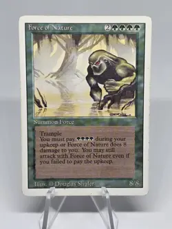 Magic The Gathering TCG Force Of Nature Revised Edition Regular Vintage WOTC 94 - Image 1