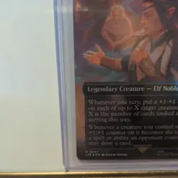 Elrond, Master of Healing (Borderless) Lord of the Rings: Middle-Earth Foil - Image 4