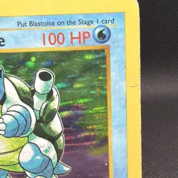 Pokemon TCG Blastoise 2/102 Base Set Shadowless Holo Rare Unlimited - Image 4