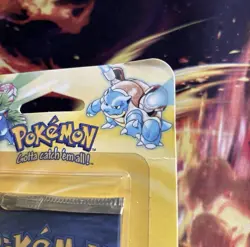 Pokemon Base Set Blister Pack (split) shadowless Blastoise art 1999 - Image 4