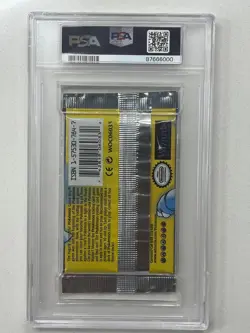 1999 WOTC Pokemon Blastoise 1st Edition Base Set Shadowless Booster Pack PSA 8 - Image 2