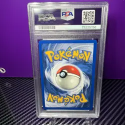 1999 Pokemon Base Set #2 Blastoise Holo Shadowless PSA 8 - Image 5