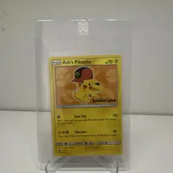 Pokemon TCG Ash's Pikachu SM Promos Promo SM110 SM111 Lot of 2 English - Image 2
