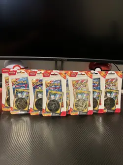 ( LOT OF 19 ) Pokemon Surging Sparks Blister Packs - Wooper & Pachirisu Promos - Image 3