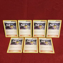 Karen XY177 featuring Umbreon LOT of 7 LP NM - XY Black Star Promos Pokemon TCG - Image 1