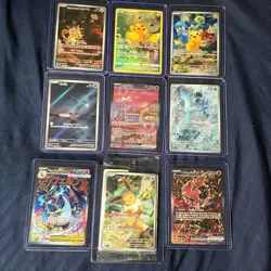 Pokemon TCG Lot Of 9 Including 151 Mew UPC Promo, Phantasmal UPC Promos & Others - Image 1