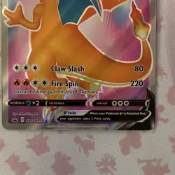 Pokemon TCG Charizard V SWSH050 Holo Promo Sword & Shield Promo 220 HP - Image 2