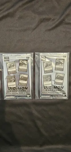 Digimon Trading Card Game (TCG) - Special Release Memorial Pack x2 - Sealed NM - Image 1
