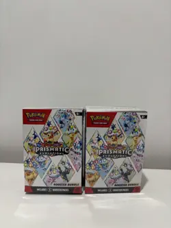 Pokemon TCG: Prismatic Evolutions Booster Bundle X2 - Brand New & Sealed - Image 1