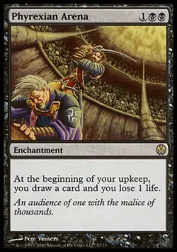 1x Phyrexian Arena NM-Mint, English Duel Decks: Phyrexia vs the Coalition MTG Ma - Image 1
