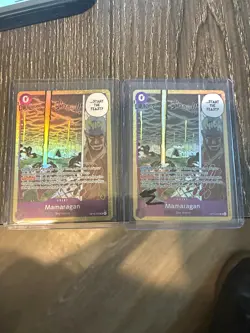 Bandai One Piece Card Game Mamaragan OP05-078 Event Alt Art Foil x2 EN - Image 1
