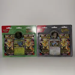 Pokemon TCG: Ascended Heroes 2 Pack Blisters x2 - Larry & Erika - New & Sealed - Image 1