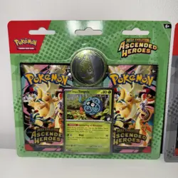 Pokemon TCG: Ascended Heroes 2 Pack Blisters x2 - Larry & Erika - New & Sealed - Image 2