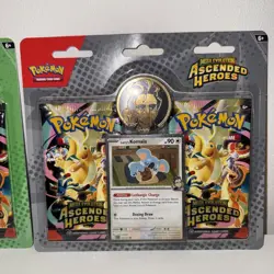 Pokemon TCG: Ascended Heroes 2 Pack Blisters x2 - Larry & Erika - New & Sealed - Image 3