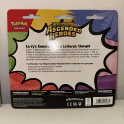Pokemon TCG: Ascended Heroes 2 Pack Blisters x2 - Larry & Erika - New & Sealed - Image 4