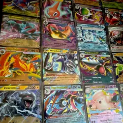 Pokemon TCG - Mixed Lot of (20) Double/ Ultra Rare Holo Cards - NM, English - Image 2