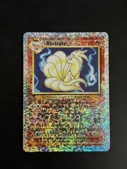 Pokemon TCG Ninetales Legendary Collection Reverse Holo Card 17/110 Rare 2002 NM - Image 1